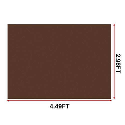 ToLanbbt PU Fabric Leather 1 Yard 54" x 36", 1.25mm Thick Faux Synthetic Leather Material Sheets for Upholstery Crafts, DIY Sewings, Sofa, Handbag, Hair Bows Decorations (Coffee) - Image 2