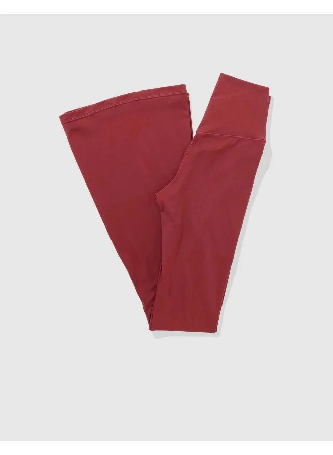 Aerie OFFLINE By Aerie Real Me High Waisted Crossover Flare Leggings