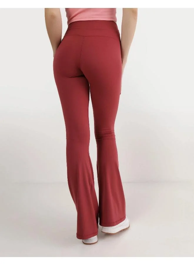 Aerie OFFLINE By Aerie Real Me High Waisted Crossover Flare Leggings