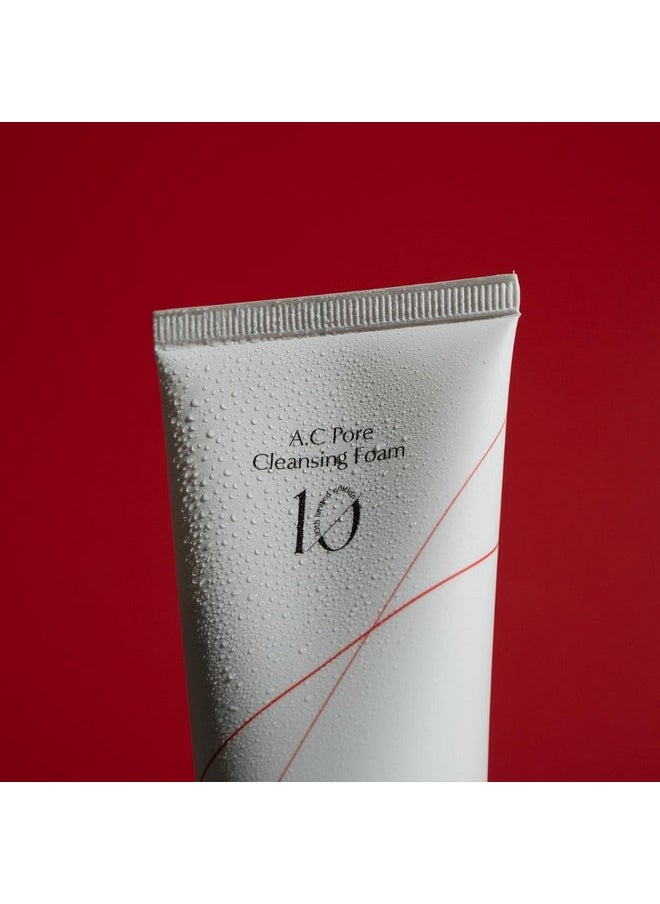 MIGUHARA A.C Pore Cleansing Foam Korean Skincare Face Wash (120Ml/4.05 Fl. Oz.)  - Image 3