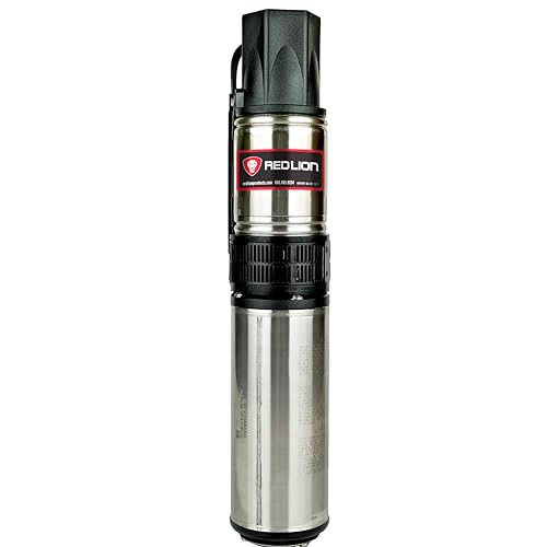 Red Lion RL12G05-2W2V 4-inch Submersible Deep Well Pump, 1/2 HP, 12 GPM, 2-Wire, 230 Volt, Steel, 14942402 - Image 1