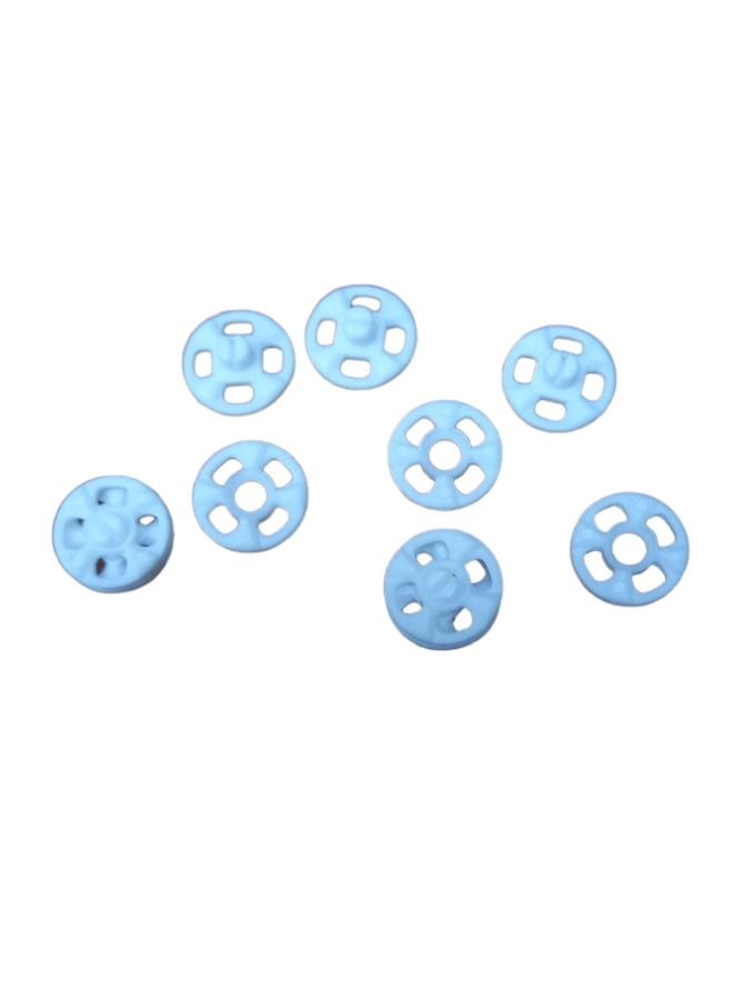 ISHIZAKI PRESS INDUSTRIAL CO LTD 60-Piece Allergy Free Plastic Press Stud Button Chalk White Colour 8.6 Millimeter  - Image 5