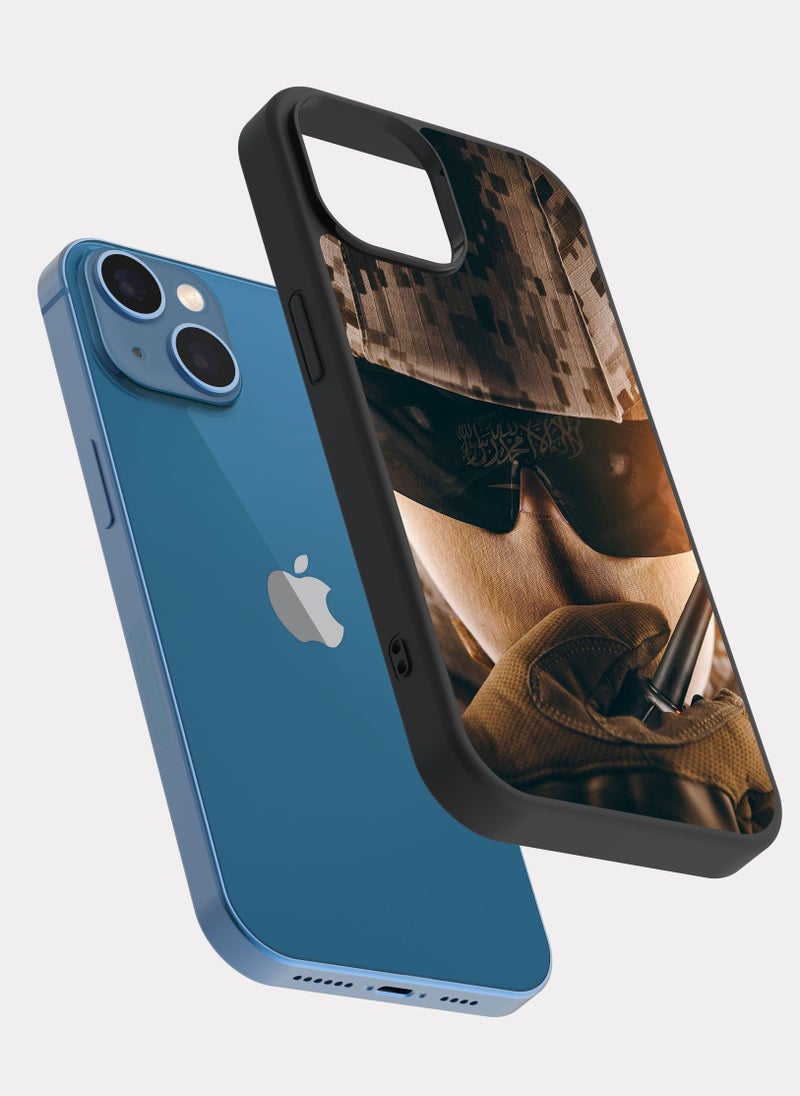 PXLAAT iPhone 13 case cover Saudi Soldier - Image 2