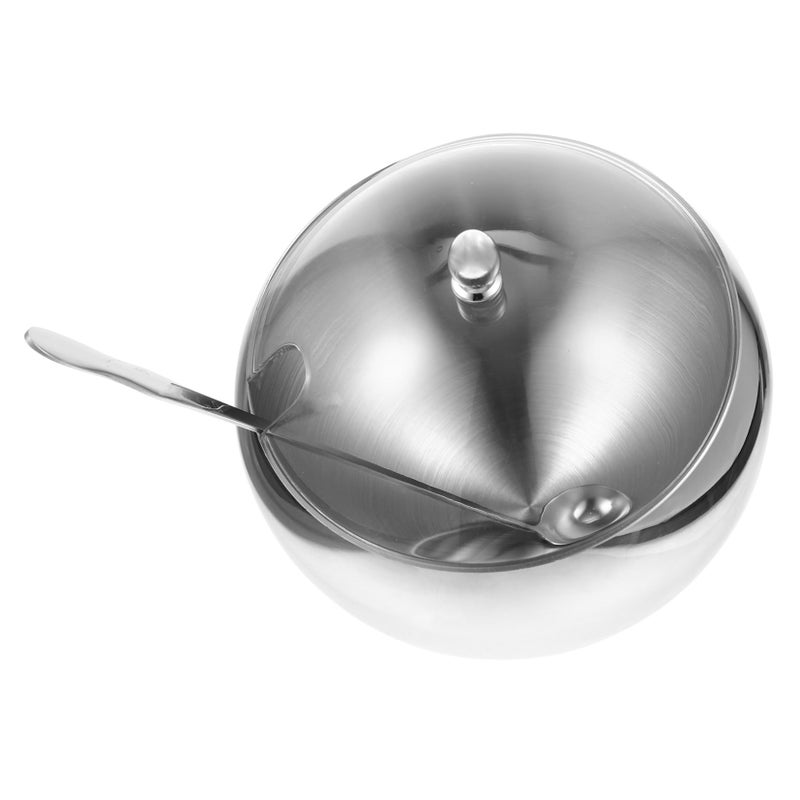 Stainless Steel Oblique Mouth Bowl Set for Condiments Salad Sauces Fruits Snacks - Image 2