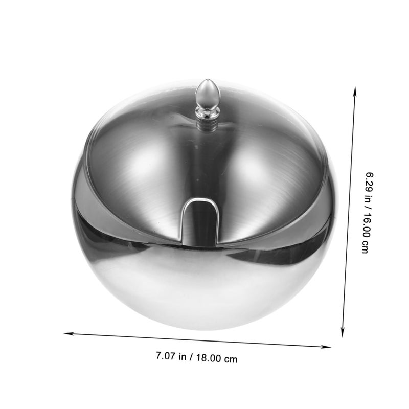 Stainless Steel Oblique Mouth Bowl Set for Condiments Salad Sauces Fruits Snacks - Image 3