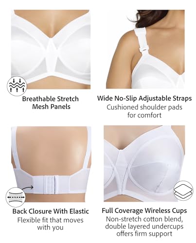 Exquisite Form FULLY Original Full-Coverage Bra, Wirefree #5100532 - Image 3