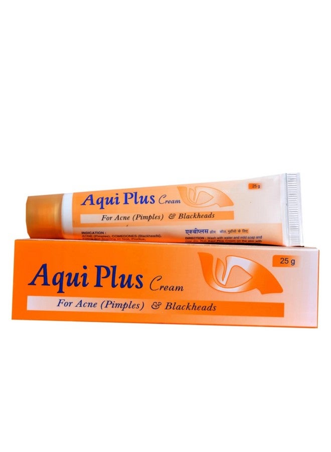 Aqui Plus Cream For Acne Pimples & Blackheads 25g (pack of 4)