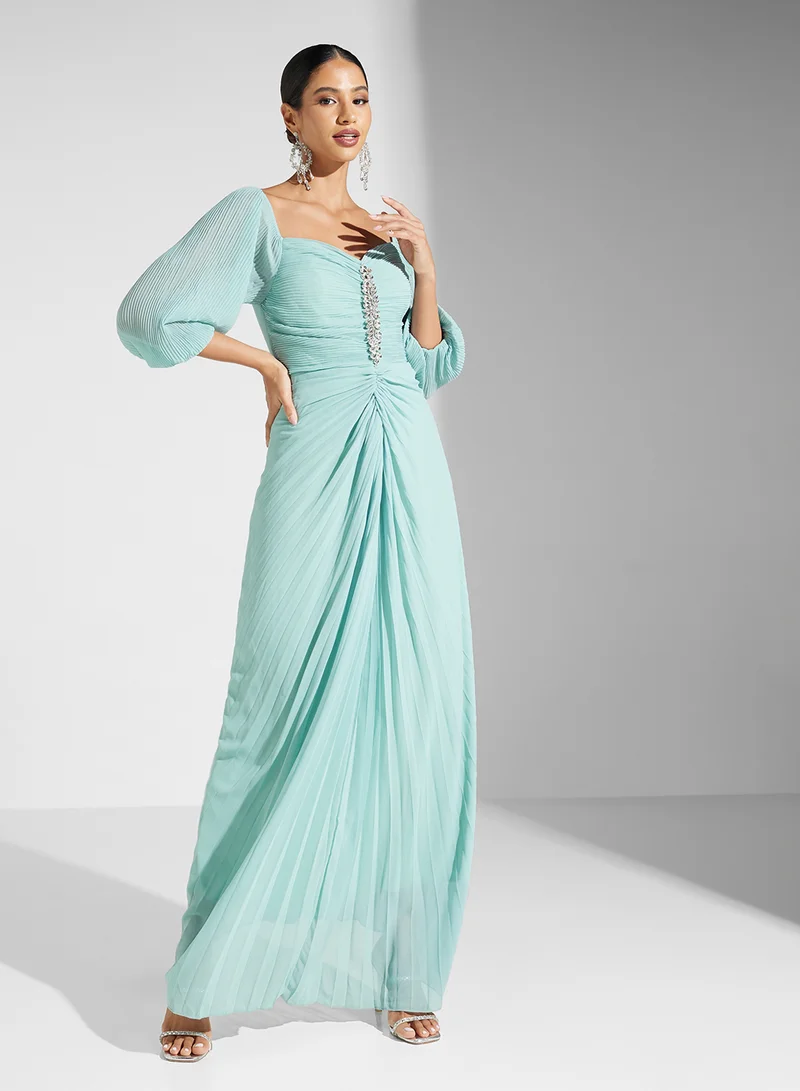 ايلا ليمتد اديشن Pleated Chiffon Dress