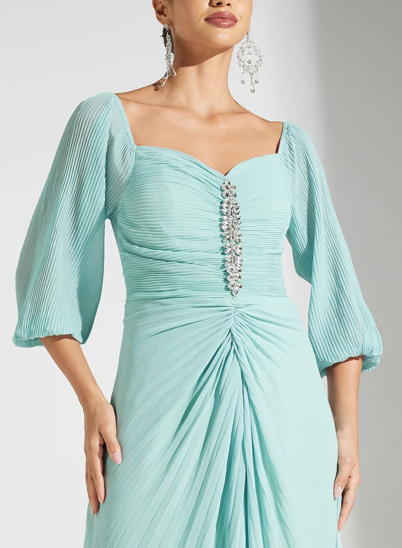 ايلا ليمتد اديشن Pleated Chiffon Dress