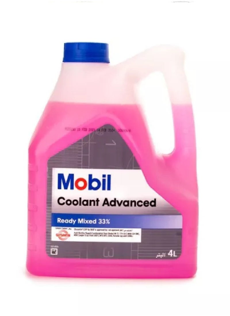 Mobil Mobil radiator coolant red 4L 