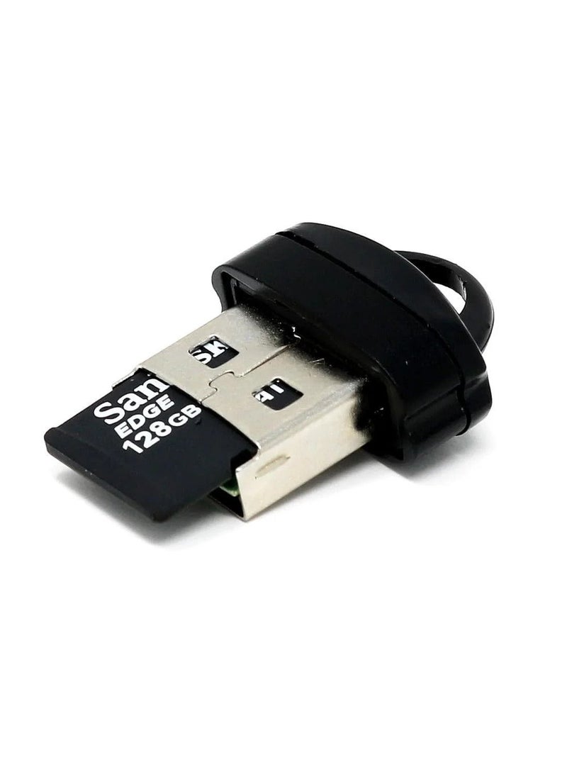 Generic - Mini USB 2.0 MicroSD Memory Card Reader - Image 1