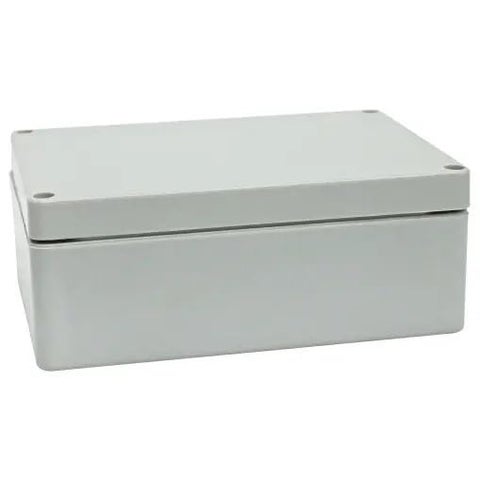 TESSERACT IP65 Waterproof ABS Junction Box Enclosure for Electronic Panels I Insulating Durable Power Junction Box Quantity 1 Enclosure Box with screws Dimension 160mm x250mmx 90mm Color Grey