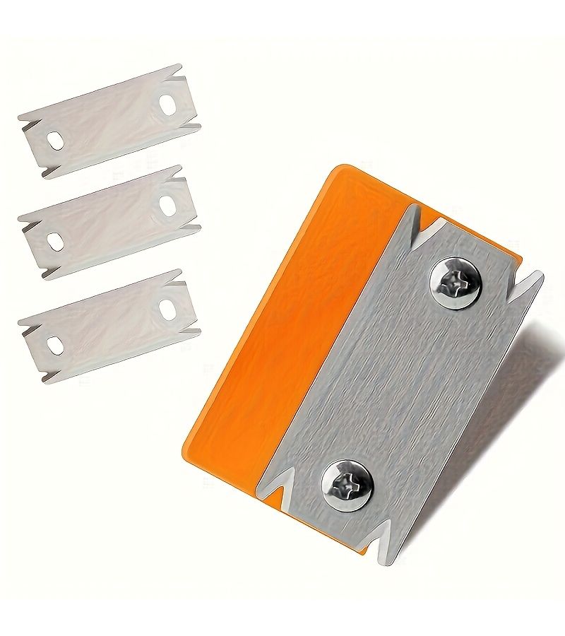 Orange Mini Edge Trimmer Portable Manual Planer for Wood PVC ABS Melamine - Image 5