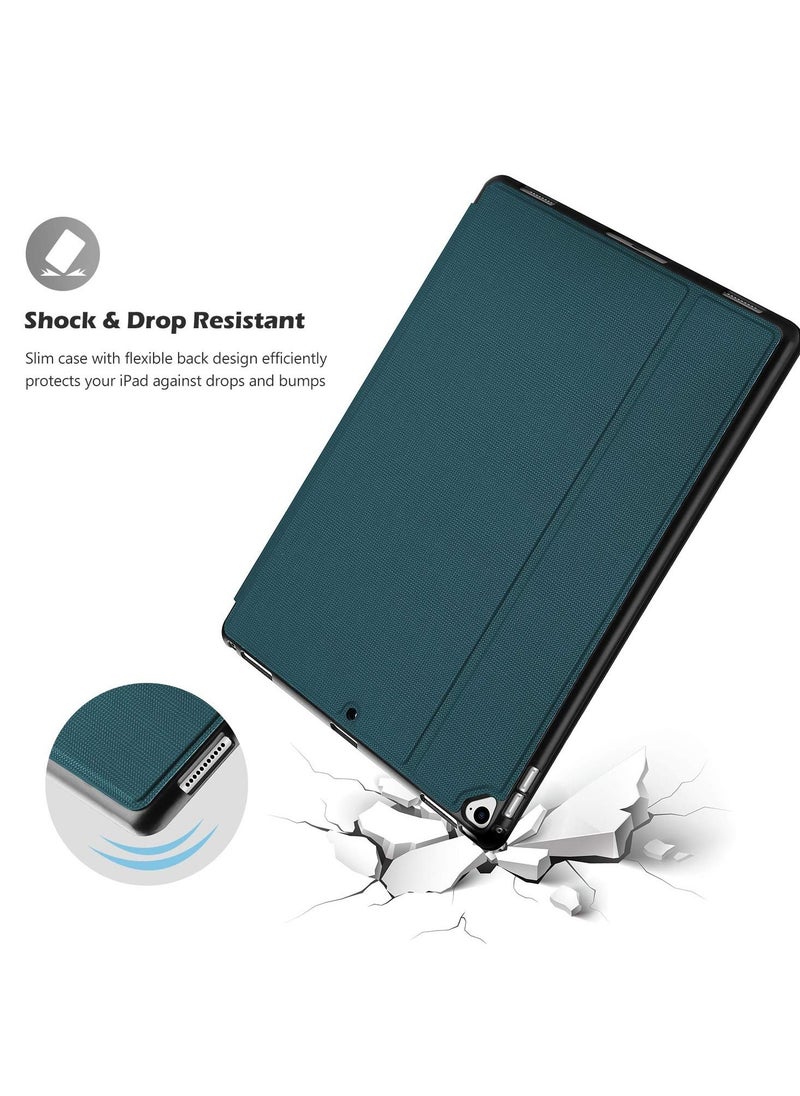 IPad Pro 12.9 Inch 2nd Gen 2017 And  IPad Pro 12.9 Inch 1st Gen 2015 Case Slim Stand Protective Folio Case Smart Cover Teal