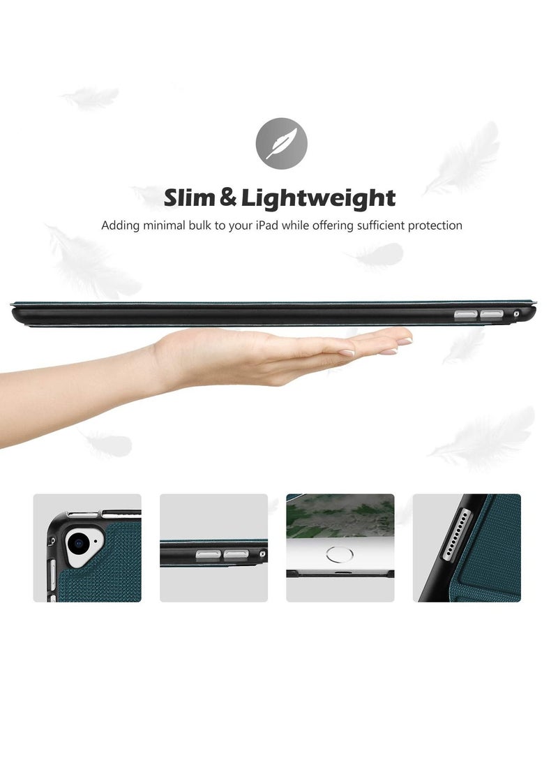 IPad Pro 12.9 Inch 2nd Gen 2017 And  IPad Pro 12.9 Inch 1st Gen 2015 Case Slim Stand Protective Folio Case Smart Cover Teal