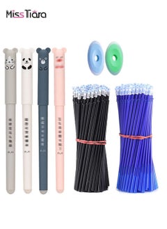 4 Erasable Neutral Pen Set With 40 Refill And Two Erasers