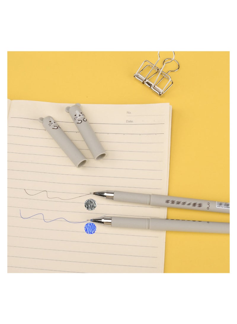 MissTiara - 4 Erasable Neutral Pen Set With 40 Refill And Two Erasers - Image 1
