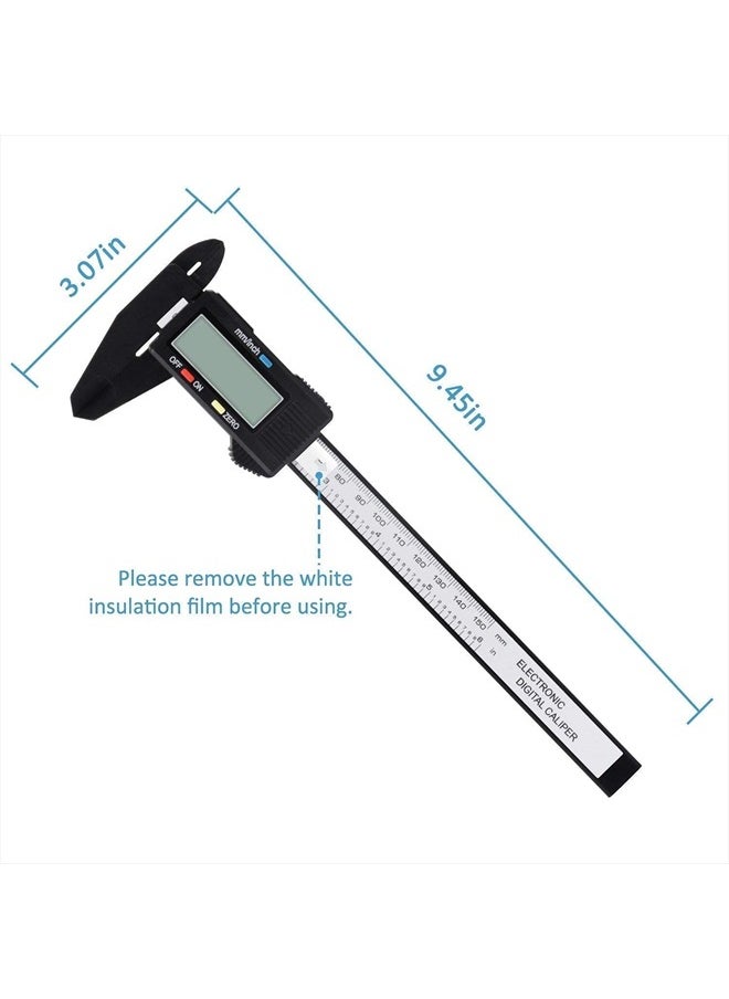 Adoric Digital Caliper, Adoric 0-6" Calipers Measuring Tool - Electronic Micrometer Caliper with Large LCD Screen, Auto-Off Feature, Inch and Millimeter Conversion  - Image 2