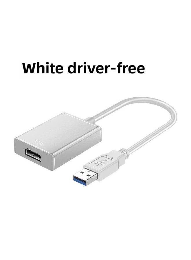 USB3.0 TO HDMI Converter HD 1080p Audio And Video Computer Drive-free USB TO HDMI Converter-Color:Black - Image 3