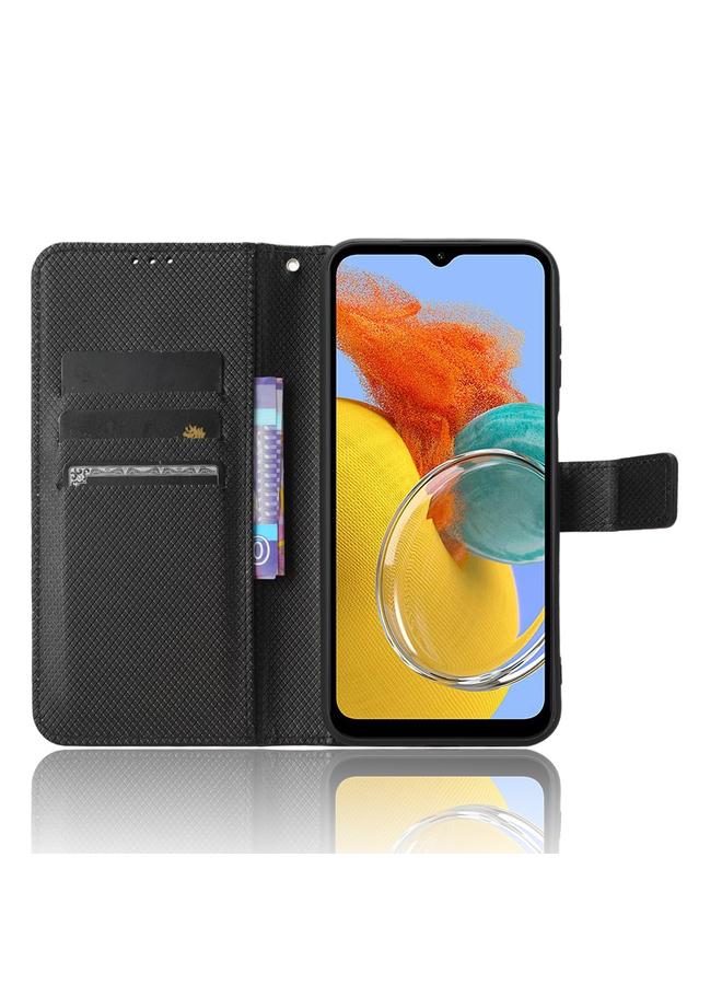 اس-توب جراب لهاتف Samsung Galaxy M34 5G جراب هاتف جلدي بنسيج ماسي - Image 4