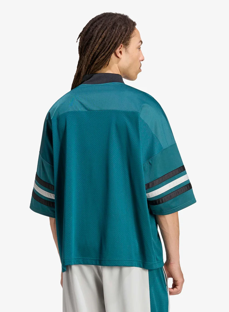 Adidas Originals RICGRN Adicolor Oversized American Football Jersey for Men | Best Price UAE