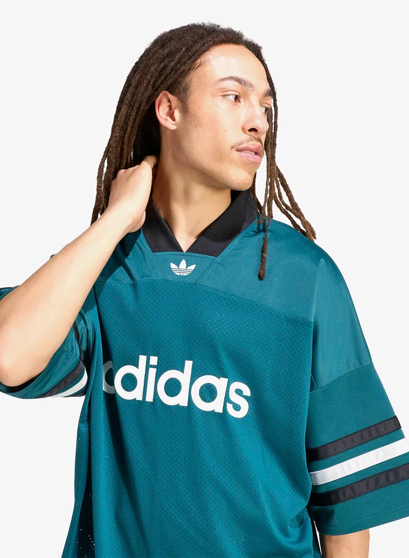 Adidas Originals RICGRN Adicolor Oversized American Football Jersey for Men | Best Price UAE