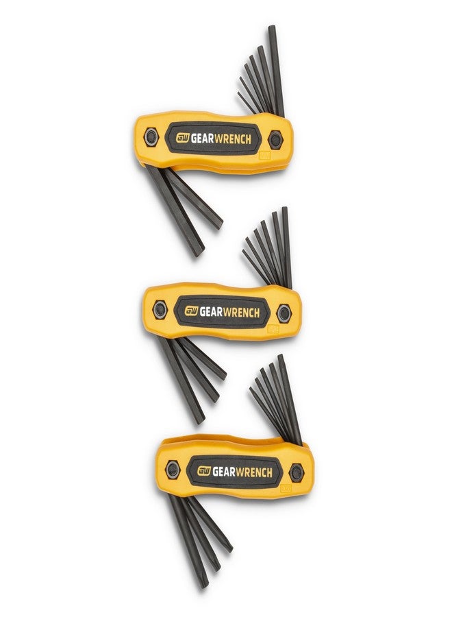 GEARWRENCH 25 Piece SAE/Metric/Torx® Folding Hex Key Set - 83512 - Image 1
