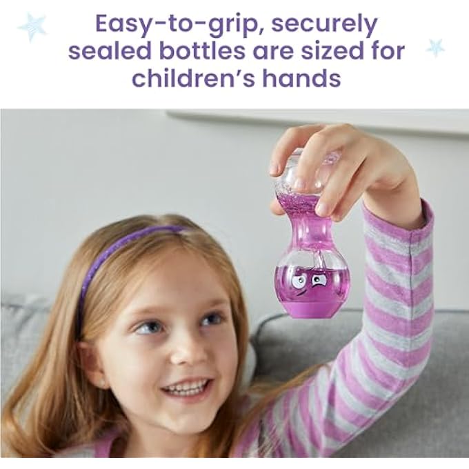 hand2mind Express Your Feelings Sensory Bottles- Secondary Emotions, Toddler Sensory Toys, Quiet Fidget Toys, Play Therapy Toys, Calm Down Corner Supplies, Calming Corner, Social Emotional Learning - Image 4