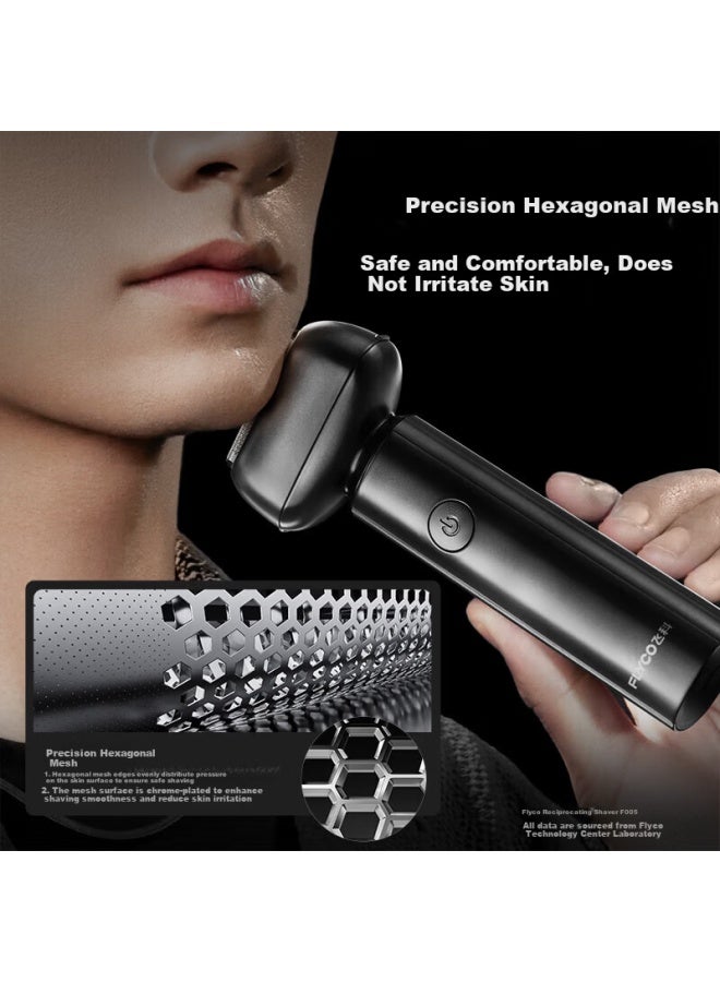 Flyco F005 Electric Shaver Men's Electric Reciprocating Razor Full Body Washable Portable Birthday Gift For Boyfriend Husband Father Starry Gray - Image 1