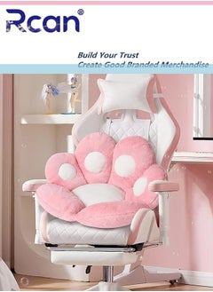 Rcan Cat Paw Seat Cushion Chair Pads Cats Paw Shape Lazy Sofa Soft Chair Floor Cushions Cute Pillow Big Seat Pad Home Decor for Office Worker Girlfriend Gift Cat Nest  - Image 5