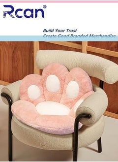 Rcan Cat Paw Seat Cushion Chair Pads Cats Paw Shape Lazy Sofa Soft Chair Floor Cushions Cute Pillow Big Seat Pad Home Decor for Office Worker Girlfriend Gift Cat Nest  - Image 3