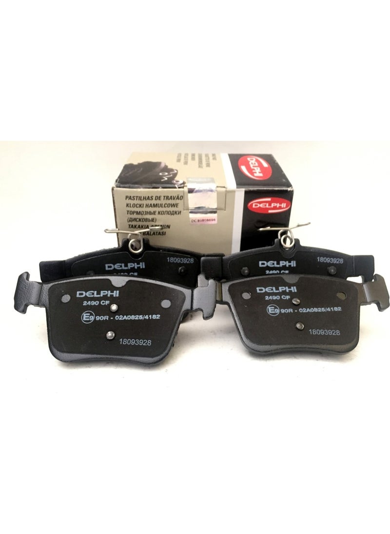 DELPHI Volkswagen Arteon - Golf VII 7 Rear Brake Pad Set 8V0698451 