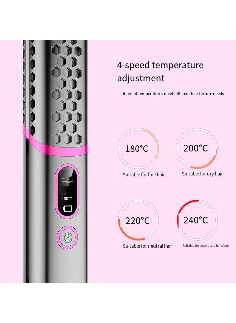 general 2-in-1 Ionic Hair Straightener & Curling Iron – Dual Styling with Ceramic Plates - Image 3