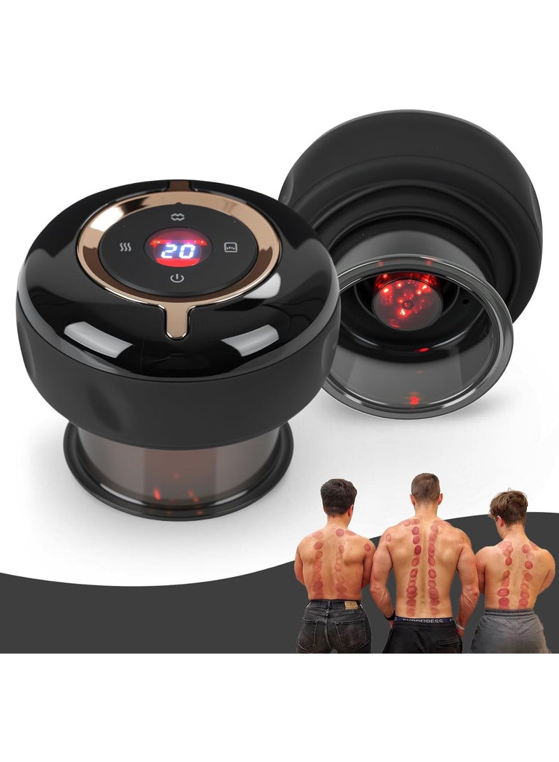 Smart Cupping Therapy Massager Set, 4 in 1 Cupping Kit for Massage Therapy, Portable Electric Cupper for Targeted Pain Relief, Knots, Aches, Muscle Soreness, Circulation & Tighter Skin - Image 1