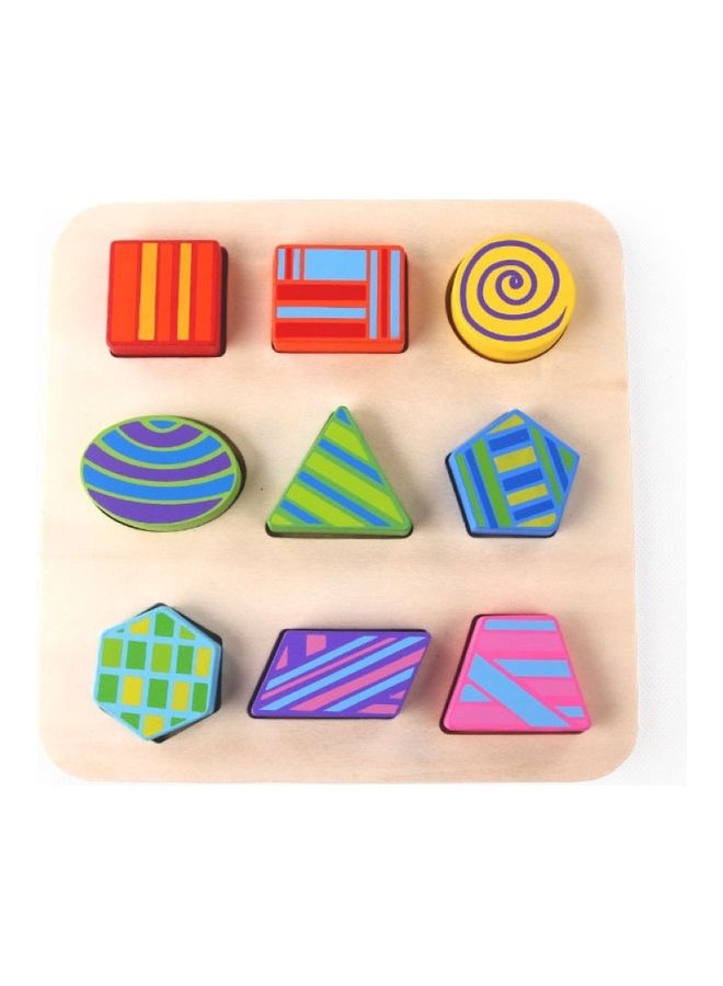 مجموعة أحجية خشبية الشكل