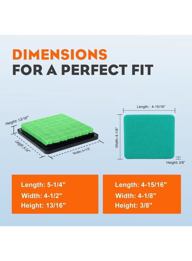 Hipa GCV160 Air Filter Tune Up Kit Fuel Filter for Honda GCV135 GCV190 GC135 GC160 GC190 GX100 GCV160A GCV160LA GCV190A GCV190LA Engine F220 FG400 FG500 Tiller WN20 WN30 Water Pump 17211-zl8-023 - Image 5