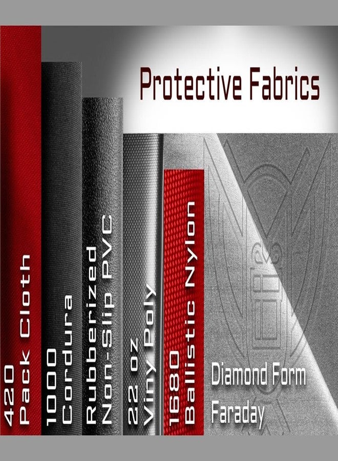 Xtreme Sight Line ~ 1680 Denier Ballistic Nylon ~ Polyurethane Coating Combined with a Durable Water Resistant ~ Tear Resistant ~ 60" Width by 36" ~ 1 Yard ~ Black - Image 3