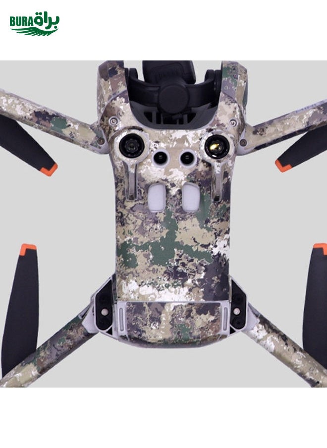 BURAQ - Full Surround Style Waterproof  Sticker For DJI Mini 3 Pro RC-N1 Ordinary Version(Mn3-06) - Image 1