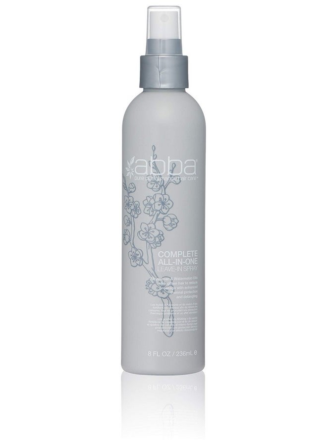 ABBA Complete Allinone Leavein Spray 8 Fl Oz Lightweight Conditioner For Moisture & Strength Frizzcontrol Thermal Protectant For All Hair Types  - Image 2