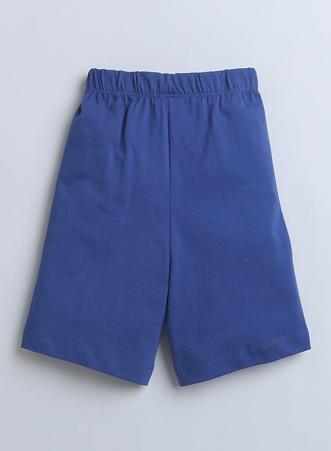 BUMZEE Green & Royal Blue Boys Sleeveless T-Shirt & Short Set Age - 12-18 Months (Peb9121D-grn.rbl) - Image 5