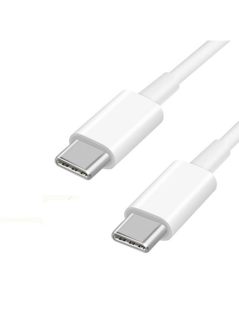 كابل Type-C إلى  Type-C ، مصمم للشحن السريع ونقل البيانات، متوافق مع معظم أجهزة Type-C.(1 متر) - Image 2