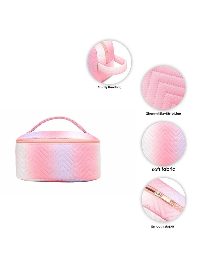 KPOP Demon Hunter Girl Group Print Colorful Cosmetic Bag - Large Capacity, Portable, Waterproof Storage Bag - Compact Toiletry Bag and Stationery Organizer for Students - Image 2