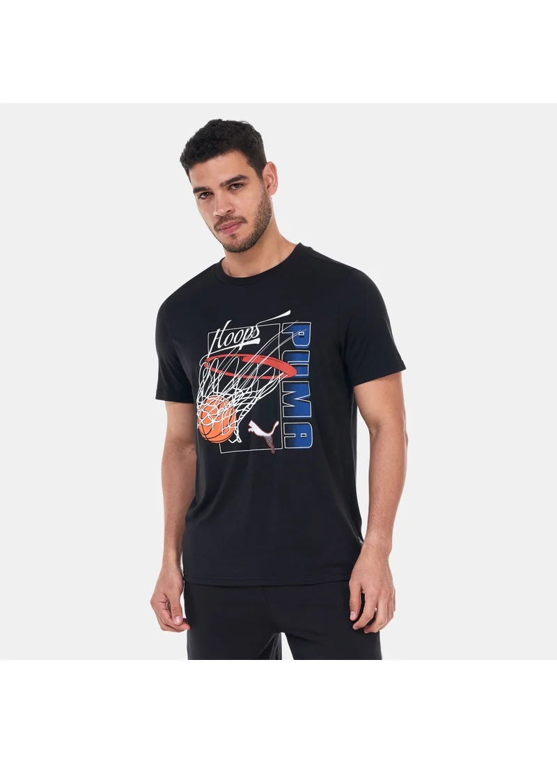 PUMA Men's Swished Basketball Graphic T-Shirt