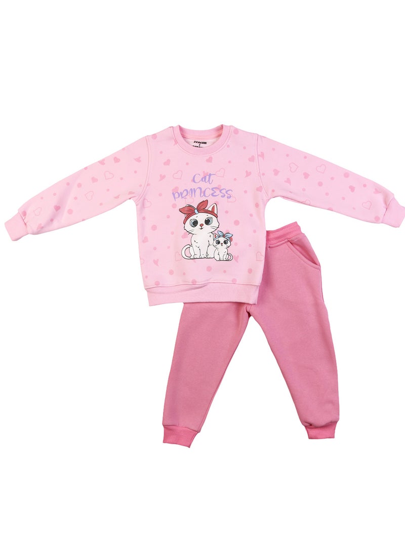 زيركون بيجامة شتوي بناتي - 2242 - Image 1