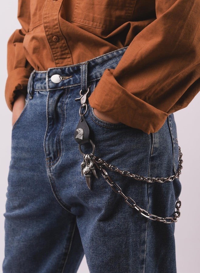HAQUIL Punk Gothic Raven Claw Jeans Chain Hip Hop Punk Jeans Chain Biker Motorcycle Jewelry - Image 4