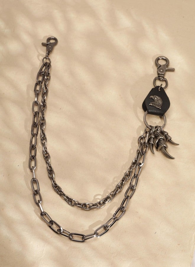 HAQUIL Punk Gothic Raven Claw Jeans Chain Hip Hop Punk Jeans Chain Biker Motorcycle Jewelry - Image 3