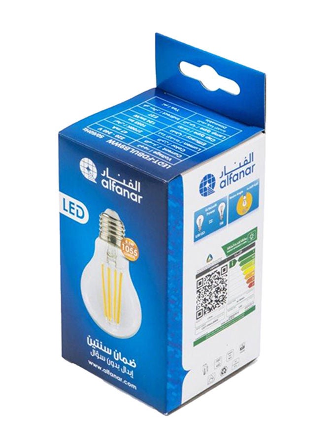 Home Box Lumos 8.5 Watt Warm White Dimmable LED Filament Bulb - Image 2