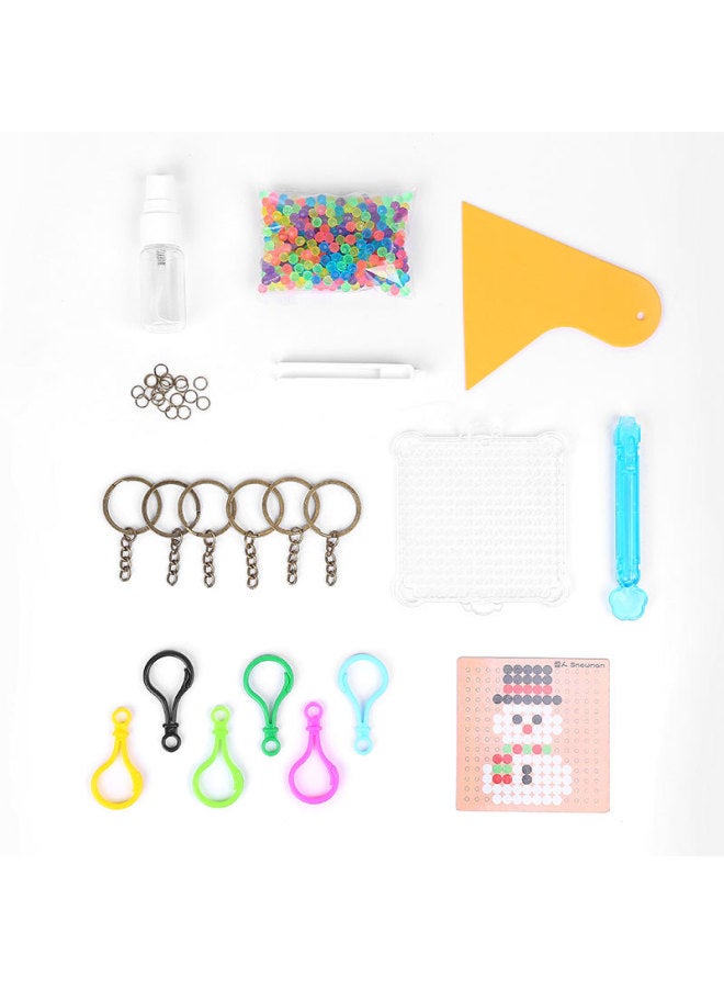 Water Mist Beads Handmade DIY Toys Mixed Color Early Education Puzzle Bean Template Creative Spray Magic Beads Wholesale-Color:Water Mist Bead  - Image 4