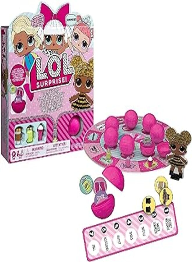 L.o.l. surprise! remix 7 layers of fun board game, for families and kids ages 5 and up