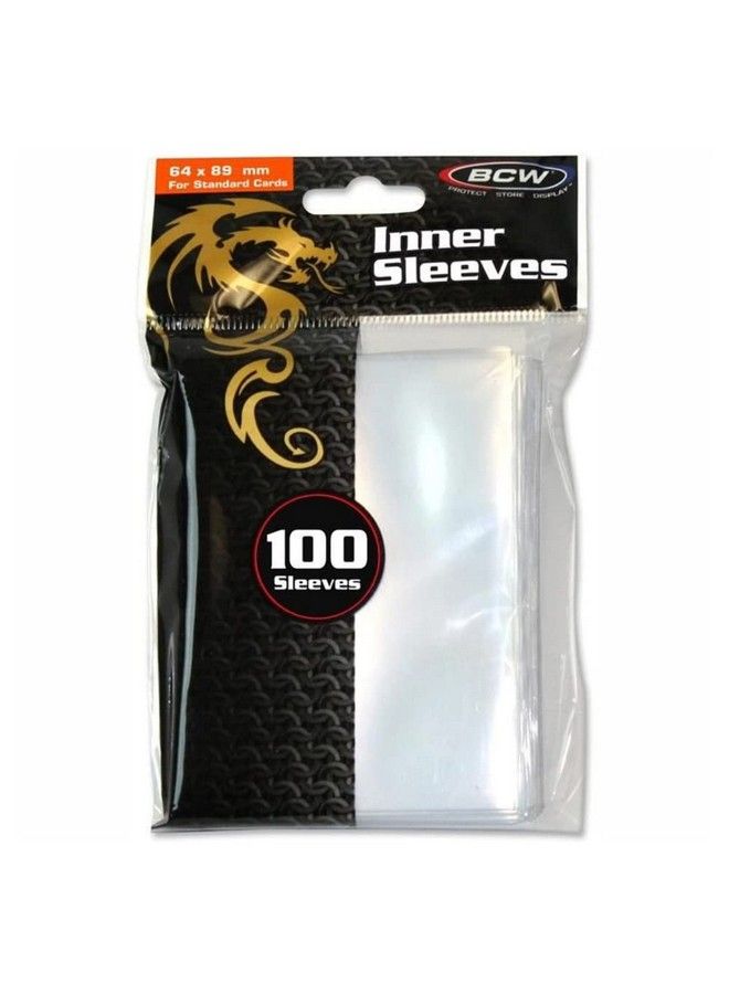 BCW 1 Sslv I Regular Inner Card Sleeves For Double Sleeving - Image 1